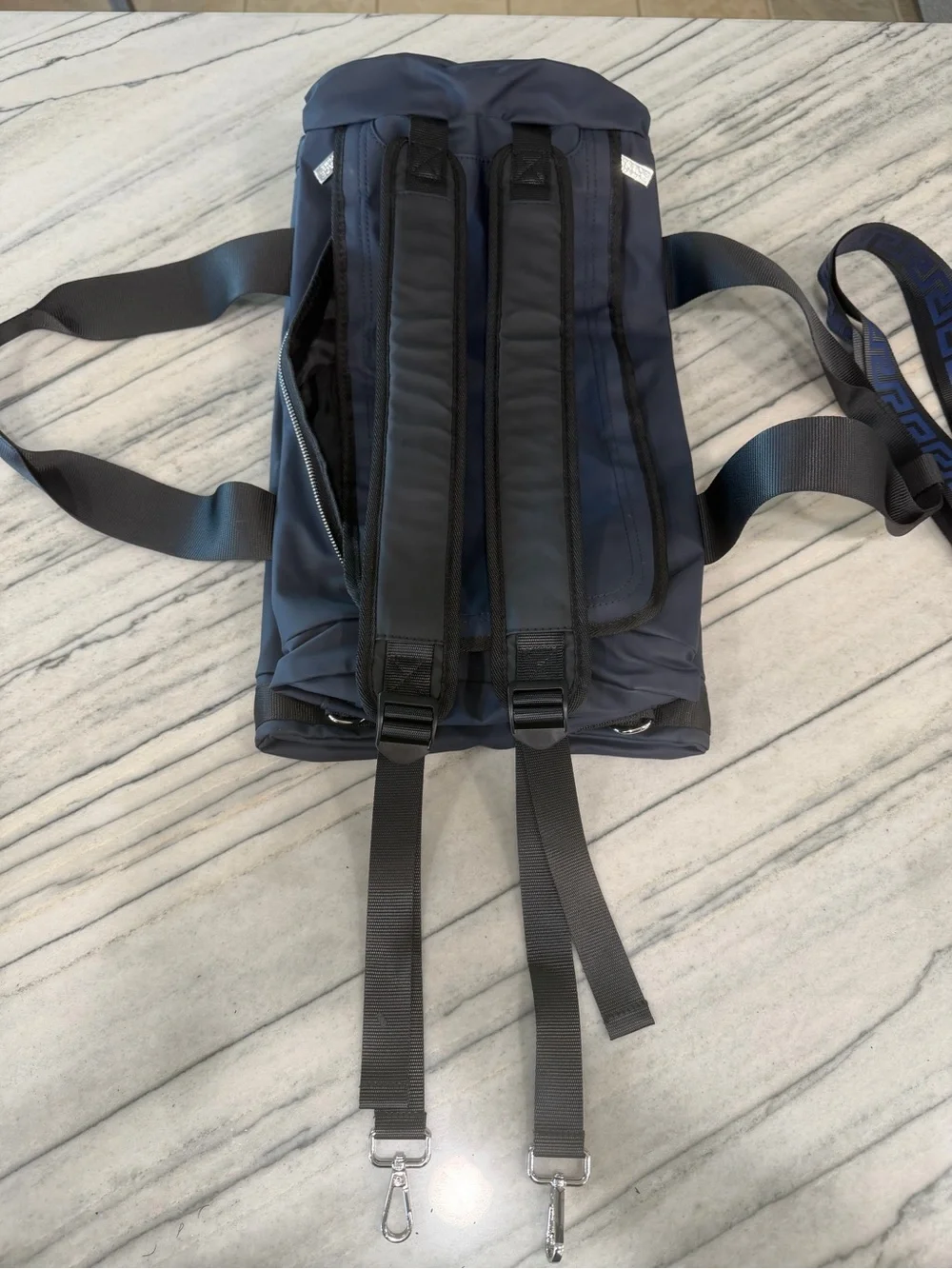 Versace parfum Navy Blue Weekender Duffel Bag